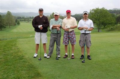 ABS/Ecolab. Pictured left to right: Jason Wolfe, Pat Malone, Doug Greenway, Steve Furrow.