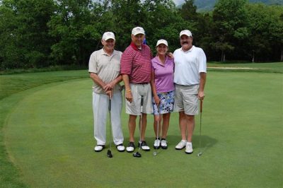 Blue Ridge Embryos. Pictured left to right: Joe Lineweaver, Charlie Love, Carolann Lineweaver, Dan Lineweaver.