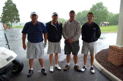 The Old Mill-Troy Inc. Pictured left to right: Steve Bird, Tom Buck, Mark Wenger, Patrick French.