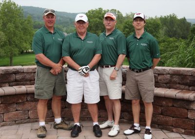2011 Hokie Cow Classic. Old Mill Troy--(left to right) Mark Wenger, Steve Byrd, Tom Buck, Patrick French.