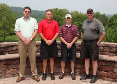 2011 Hokie Cow Classic. Southern States / Alltech -- (left to right) Bryan Matthews, Keith Robertson, Jason Beydler, Mike Royal. 