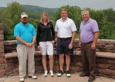 2011 Hokie Cow Classic. Southern States / Land of Lakes -- (left to right) Tim Bowman, Jamie Jarrett, Kevin Hoepker, Tim Motley.  