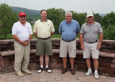 2011 Hokie Cow Classic. DFA -- (left to right) Jerry Henderson, Bob Shipley, Jim Reese, Roger Greenway.