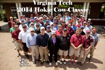 2014 Hokie Cow Classic Group Photo